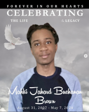 Celebrating the life &amp; legacy of shooting victim Makhi Jahard Buchanan Brown