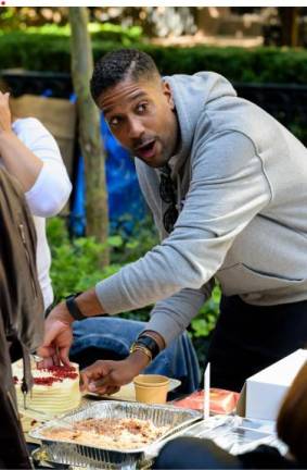 Guests rented a chair and brought their own dishes to share to the pot luck festival dubbed “The Longest Table in Chelsea.”