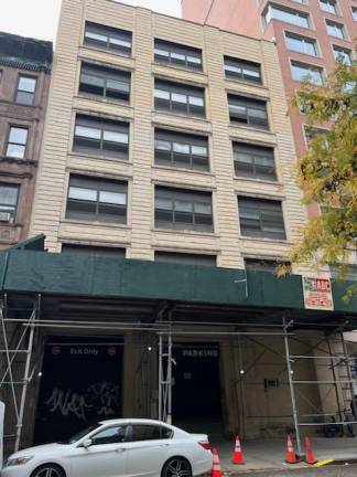 214-216 W. 80th St, also known as Freidland Garage, has been ordered vacated by the DOB for being “imminently perilous to life.” Some cars left there reportedly remain stranded.