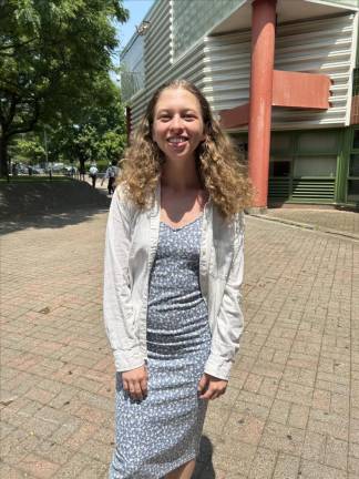 Attendee Sally Fales on her way to Juneteenth celebration at As Black As It Gets! Photo: Alessia Girardin