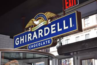 Ghirardelli opened its first New York City location this summer, at the bottom of the Empire State Building.