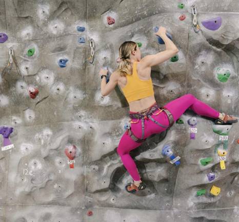 Chelsea Piers rock climbing