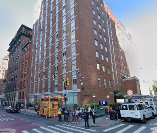 Lenox Hill Hospital at Lexington and 77th, August 2024.