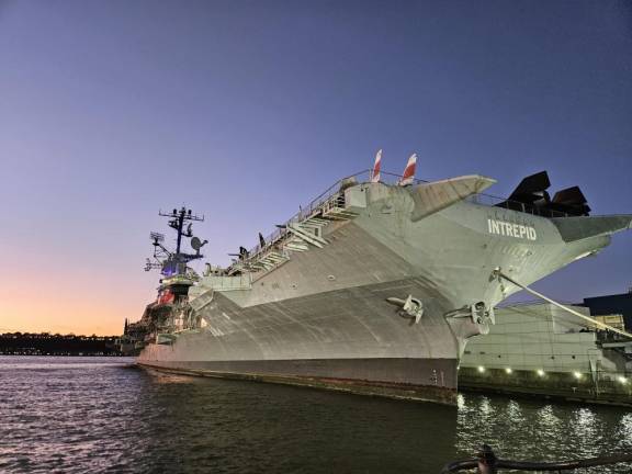 The Intrepid Museum (Pier 86, W 46th St) hosted a Halloween Slumber Party on Nov. 2nd.