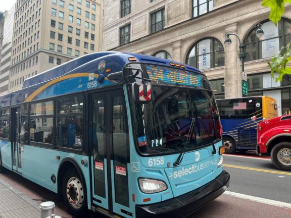 If you are parked in a bus stop or double parked in a bus lane, watch out! The bus behind you may or may not have a camera array against the windshield; given the glass tinting in the front of the bus, there is no easy way to tell. Guess wrong, and you are out at least $50.