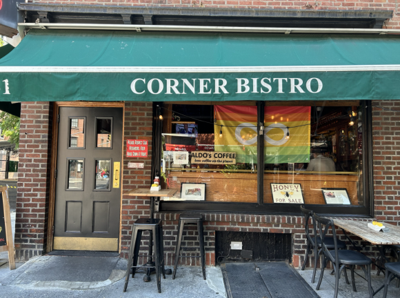 <b>West Village pedestrians noticed papered-over windows on the restaurant’s facade and deduced it must be closing for good. But Straus News found that was happily not the case. </b>