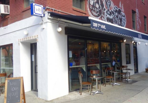 Tziki Souvlaki, new restaurant that has taken over the site formerly occupied by Restivo on the corner of Seventh Ave. and 22nd St., is hoping to carve a niche offering family-inspired Greek cuisine.