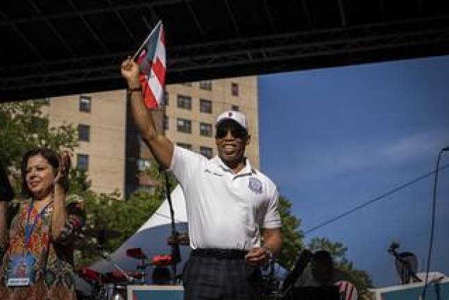 Mayor Eric Adams Kicks off the 66th annual Puerto Rican Day parade on June 11th. Photo: NYC Mayor’s Office