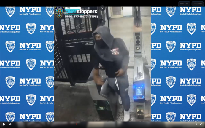 One of two men connected to a series of at least subway muggings in Manhattan in just over a month