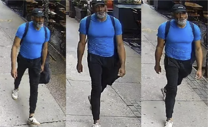 Surveillance images of Clifton Williams, alleged attacker of Steve Buscemi