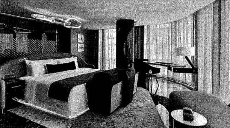 Eric Adams is alleged to have paid only $600 for himself and a companion to stay in the Bentley suite (bedroom pictured above) in the luxurious St. Regis Hotel in Istanbul which ordinarily would have cost $7,000.