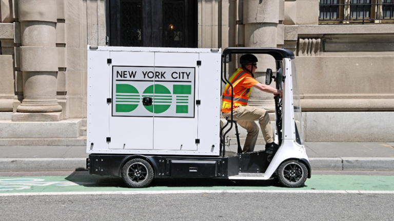 The DOT has announced the rollout of its three-year pilot microhubs program, which will use vehicles such as the cargo bike pictured above to make the “last leg” of deliveries. Three of the five pilot locations are located on the UWS.